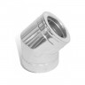 Колено дымохода 45 нерж/оцинк Версия Люкс D-400/460 мм толщ. 1 мм