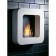 Биокамин Safretti CURVA BL black/white
