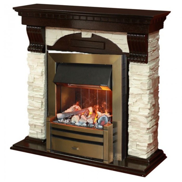 Электрический камин Dimplex Pierre Luxe арочный сланец (Cavendish)