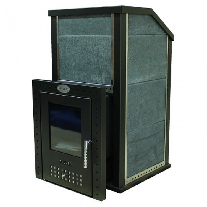 Дровяная печь Klover KLV RT 35-P